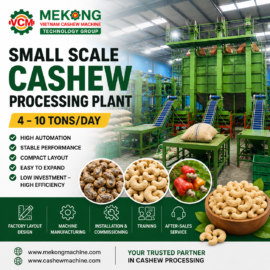 Small Scale Cashew Processing Plant